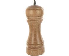 MARLUX P245.140101 Moulin à Poivre Bois Naturel 4,8 x 4,8 x 14 cm
