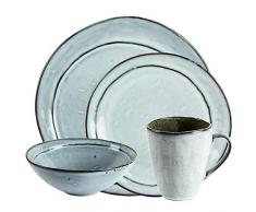 Misty MT14 Assiettes Ã dessert, bols Ã cÃ©rÃ©ales, 4 tasses, grÃ¨s