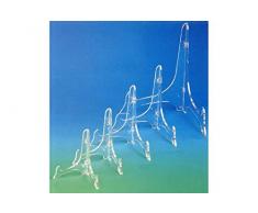 Manfredini 7617515 Lot de 6 présentoirs pour assiettes Luxor 15 Arredo