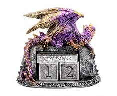 Nemesis Now Nightwynd Calendrier Violet 19 cm