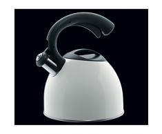Cilio 430516 Bouilloire Acier Inoxydable/LaquÃ© Blanc