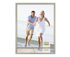 Deknudt Frames S41JD1 Cadre Photo Bois Fin ArgentÃ© 13 x 18 cm