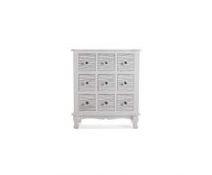 Versa Commode de Nuit Avery, Multicolore, ne sapplique Pas