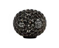 Kartell Lampe de table avec pied, rauchgrau/transparent, 33 x 33 x 28 cm