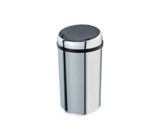 Poubelle de cuisine automatique 12L ARTIC en acier Inox avec seau