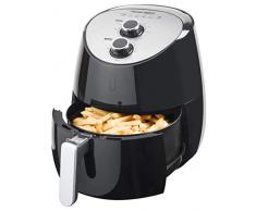 Bestron Friteuse à air chaud XXL, Technologie PrepAir, Arrêt automatique, 5 l, 2000 W, Noir
