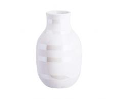 Kähler Omaggio Vase, Porcelaine, nacré, 12,5 cm