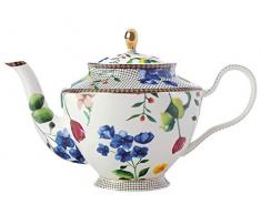 Maxwell Williams HV0049 Théière Théière Grand Infuseur et Contessa, Porcelaine, blanc, Large Teapot (1 Litre)