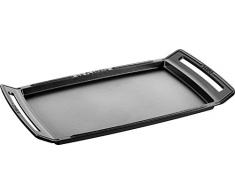 Staub 40509-340-0 plancha en fonte, Noir, 38 cm