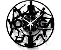 Instant Karma Clocks Horloge Murale Disque en Vinyle idÃ©e Cadeau Cosmologie Cabala NamastÃ© Fitness Yoga Vintage Handmade