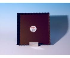 Gobel 226710 Moule à Tarte Cannelé Carré Fond Fixe Anti-Adhérent 23 cm