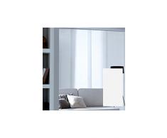 MADECOSTORE Panneau Japonais Tamisant Lamelles Uni - Noir - L45 x H260cm