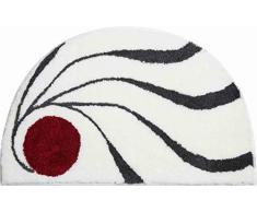 Grund Colani 18 Tapis de Bain, Polyacrylique Ultrasoft, Blanc, 50x80 cm