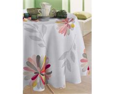 CALITEX Nappe Toile CirÃ©e Lucia Multicolore (Ronde 140 cm)