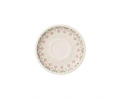 Villeroy & Boch Artesano Montagne Sous-tasse, Porcelaine Premium, Blanc/Gris