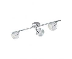 EGLO 95479 Spot, Acier, 3.3 W, Chrom, Weiss