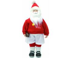 Festive en Peluche du Pays de Galles de Rugby Santa