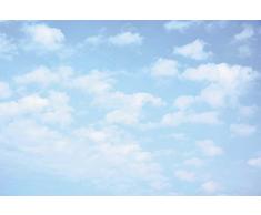 Papier Peint dÃ©co poster BLEU CIEL 3 x 2,70 m | DÃ©co et photo murale XXL QualitÃ© HD Scenolia