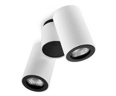 LEDs C4 15-0074-14-05 Spot pipe 2xgu10 max max 50w 2xgu10 11w 2xgu10 ma