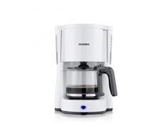 Severin KA 4816 Cafetière filtre, Plastique, 1.25 liters, Blanc