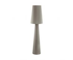 EGLO 97234 Lampe sur Pied, Tissu, E27, 60 W, Gris