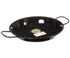 Garcima Poêle à paella en acier émaillé 28 cm