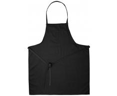 Calitex FLQ7136GE1A Valet Koba Tablier Polyester Coton Noir 84 x 71 cm