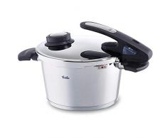 Fissler Vitavit Edition Design / Autocuiseur En Acier Inoxydable (4,5 Litres, Ã 22 Cm), 2 Niveaux de Cuisson, Empilable, AdaptÃ© Ã LInduction