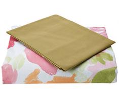 Capri ArteMur Duo Couette pour lit 90 cm Multicolore(Beige/Blanc/Orange)