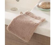 douceur dinterieur Excellence 2 GANTS DE TOILETTE, Taupe, 15 x 21 CM