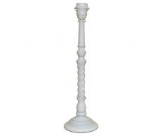 Better & Best 1831092Â âÂ lampe de table avec tube type colonne noue victor avec Base ronde, blanc