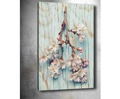 Bonamaison Peinture sur toile, multicolore, 30 x 40 cm - Conçu et fabriqué en Turquie