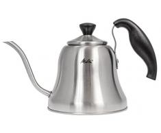 Melitta Bouilloire, Compatible avec Tous les Types de Cuisinières, Poignée Anti-brûlure, 0,7 L, Pour Over, Acier Inoxydable