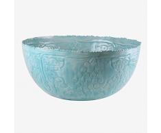 Better & Best 2781128 Saladier dÃ©coratif, tÃ´le Ã©maillÃ©e, Bleu, Unique