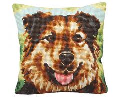Collection DArt 5158 Boulie Kit de Coussin Gros Trous Coton Multicolore 50 x 45 x 0,1 cm