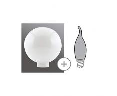 Paulmann 87577 verre Globe 80 MinihalogÃ¨ne opale