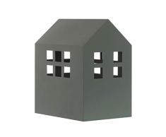 Lampe de chevet House, lampe décorative métal, 40 W, vert, L 14 x H 20 x P 23 cm