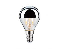 Paulmann 28504 LED Ampoule SphÃ©rique 4,5W, E14, 230V, Calotte, 2500K, dimmable