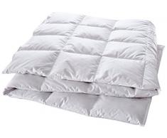 Manteuffel 804832 Comfort Couette dÃ©tÃ© lÃ©gÃ¨re, Blanc, 155 x 220 cm