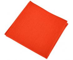 Vent Du Sud Lot 12 Serviettes de Table Yuco Cuivre, Coton, 45 x 45 cm