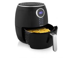 Tristar FR-6956 Friteuse sans Huile numérique Crispy Multifonction Noire-4,5 L-7 portions, ABS, 4.5 liters
