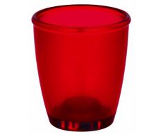 Spirella 10.06770 Toronto Verre Ã Dents Polystyrol Rouge