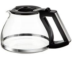 Melitta Verseuse en Verre Graduée, Capacité 1,25 Litre, Pour Cafetières à Filtres LOOK IV, Noir/Inox