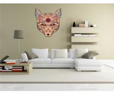 pinkelephant Autocollant Mural Savvy 005 â Crazy Têtes danimaux â Sticker Mural â 70 cm x 78 cm