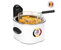 Frifri FI.1528 Friteuse MÃ©tal/Inox Blanc 4 L 3200 W