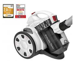 PROFICARE PC-BS3039 - Aspirateur de sol Eco-Cyclon - 700 watts - Sans sac - Blanc/Noir - enrouleur de cable automatique