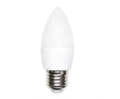 Bulk Hardware Ltd 5 W Culot à vis Edison Ampoule LED Bougie, équivalent à 40 W â Verre opale blanc chaud, blanc, E27, 5 Watts