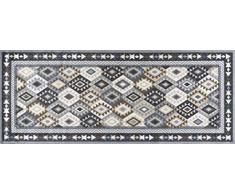 Wash + Dry Decor Tapis de Protection, Nylon, Gris, 80/200