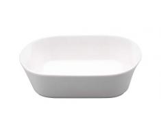 Kitchen Craft Plat de Service Porcelaine 21 x 19 x 5 cm