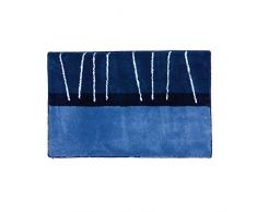 Sealskin Matches Tapis de Bain, Bleu, 55 x 85 cm